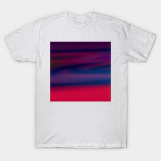 blue pink texture art T-Shirt